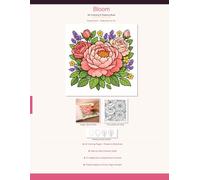 Bloom - My Coloring & Drawing Book: Simply bloom · finally time for me