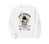 Bloom Nature Mushrooms and Petals Sudadera