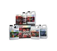 Bloom Pack Grotek GROWMANIA Kit para Etapa de Floración de Grotek | Estimulador de Crecimiento Bloom Pack | Tek Bloom + Blossom Blaster + Vitamax Pro + Heavy Bud Pro + Bud Fuel + Monster Bloom