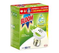 Bloom ProNature Eléctrico Líquido (1 aparato + 2 recambios), ambientador eléctrico, repelente antimosquitos, fórmula con aceites esenciales, 90 días de uso