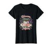 Bloom Season Mom Floral Cottagecore Diseño estético Camiseta