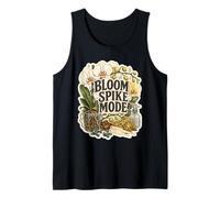 Bloom Spike Mode Orquídeas Floración Camiseta sin Mangas
