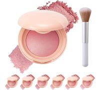 Bloom up Baked Highlighting Blush, Soft Pinch Luminous Blush, 6 Shades, Natural Finish - Buildable Color, Shape, Contour & Highlight For All Skin Tones (#03)