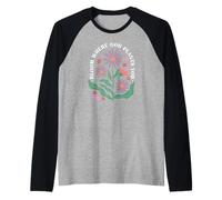 Bloom Where God Plants You Faith Bloom Where You Are Planted Camiseta Manga Raglan