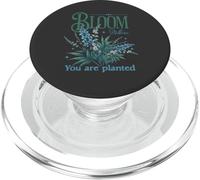 Bloom Where You Are Planted Nature Vision Board PopSockets PopGrip para MagSafe