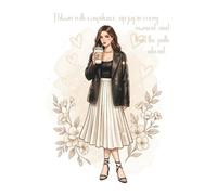 Bloom with Confidence Journal / Girl with Brown Hair