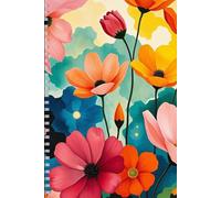 Bloom with Purpose: A Vibrant Floral Composition Notebook: 120 Pages of College Ruled Lined Paper | 6x9 Softcover Journal for Women, Teens, and Creative Writing