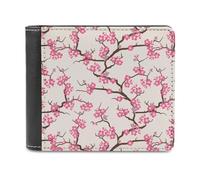 Blooming Cherry Blossom - Cartera plegable con múltiples ranuras para tarjetas para hombres y mujeres, Estilo:, Talla única, MHXYZHW