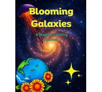 Blooming Galaxies: A Fantasy Coloring Journey Through Stars, Flowers, and Magical Worlds