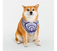 Blooming Lotus - Bandana para perros pequeños, medianos y grandes, pañuelo triangular para perros y gatos, bufanda para niña o niño