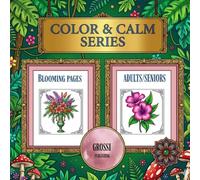 BLOOMING PAGES: An Adult Coloring Book of Beautiful Botanical Gardens and Flowers