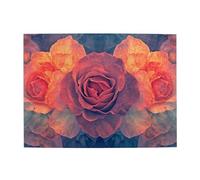 Blooming Red Petals - Rompecabezas de madera de 500 piezas para adultos, rompecabezas desafiante para juegos de tamaño de juego de 15 x 20.4 pulgadas