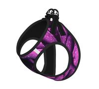 Blooming Rose Flower Print - Juego de correa ajustable para gatos y perros, chaleco de malla suave y transpirable con diseño reflectante, correa a prueba de fugas para mascotas pequeñas para