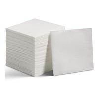 BloominGoods Servilletas desechables de postre y bebidas con tacto de lino, servilletas de papel suaves y absorbentes para bar, restaurante, cafetería, boda o fiestas (paquete de 200)