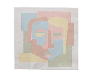 Bloomingville 20 Servilletas Peto 33x33 cm Rose