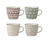 Bloomingville 4 piezas mugs Karine Ø 9.5 cm Ø 9.5 cm