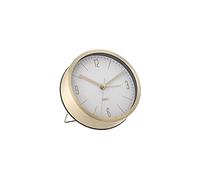 Bloomingville 82040232 reloj de repisa o sobre mesa Mechanical table clock Oro, Blanco Alrededor - Relojes de mesa (115 mm, 40 mm, 115 mm, Analógica)