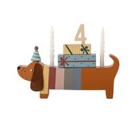 Bloomingville Adorno Charlie Birthday 28 cm Brown-multi