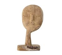 Bloomingville Adorno de Cabeza Decorativa Natural de Madera reciclada de 35 cm