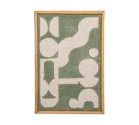 Bloomingville Adorno de pared Longton 45x65 cm Green
