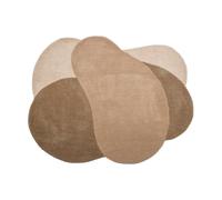 Bloomingville Alfombra Denton 110x140 cm Brown