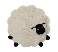 Bloomingville Alfombra Dolly 84x84 cm Blanco