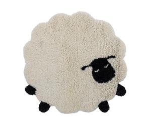 Bloomingville Alfombra Dolly 84x84 cm Blanco