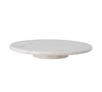 Bloomingville Bandeja Ellin Mármol Blanco 36CM Giratoria Placa de la Empanada