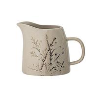 Bloomingville Bea - Jarra de leche (cerámica), color natural