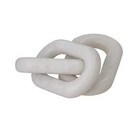 Bloomingville BLO-82051707 Adee Decoración, Blanco, Mármol