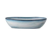 Bloomingville Bol para servir Sandrine 20x32 cm azul