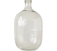 Bloomingville Botella de vidrio transparente