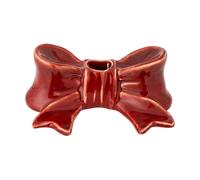 Bloomingville Candelabro Bow Rojo. 11.5 cm