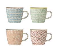 Bloomingville Carla - Tazas de cerámica (9,5 cm, 4 unidades)