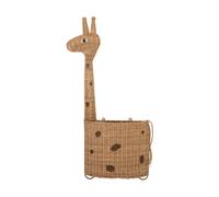Bloomingville Cesta de pared Philine 90 cm Nature giraffe