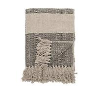 Bloomingville Colcha 160 x 130 cm - Manta versátil de algodón Reciclado, Ideal como Manta de sofá o para Cama y jardín, Suave y fácil de Limpiar (Verde Claro)