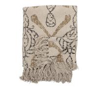 Bloomingville Colcha de algodón Natural