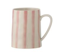 Bloomingville Creative Collection Begonia - Taza (cerámica, 9 x 11 cm, 440 ml), diseño de rosa