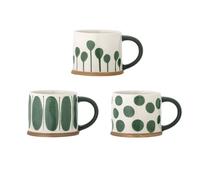 Bloomingville Tazas Linora 45 cl. 3-pack Verde