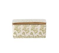 Bloomingville Creative Collection - Mantequillera (gres, 12,5 x 6 x 9,5 cm, 280 ml), color verde