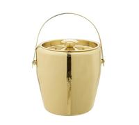 Bloomingville Cubitera de acero inoxidable en color dorado, 20 x 19 cm, 97306998
