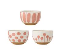 Bloomingville Cuenco Linora 58 cl 3 piezas Rosa