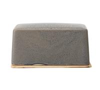Bloomingville Cuenco para mantequilla Kendra gres gris