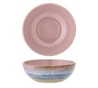 Bloomingville Cuenco Paula en color rosa de loza, volumen: 525 ml, 5 x 16,5 cm, 82060928