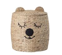 Bloomingville - Dolma Basket w/Lid Water Hyacinth Nature