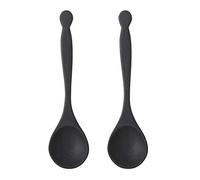 Bloomingville Efi Juego de 2 Piezas de saliata, Acacia, Negro
