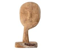 Bloomingville Escultura de madera Bloomingville 35 cm natural