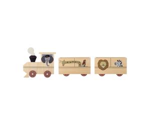Bloomingville Estantería Mallen 3 piezas Tren