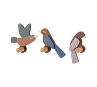 Bloomingville Gancho Lewi 3 piezas pájaros