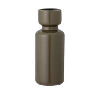 Bloomingville Ibro 82054821 - Jarrón de Piedra (24 x 9 x 9 cm, diseño escandinavo, Flores secas y decoración de Mesa)